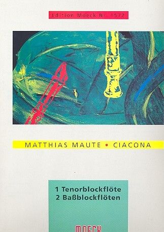Maute, M: Ciacona