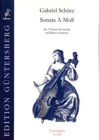 Schütz, G: Sonate a-moll