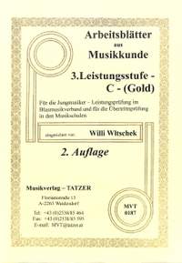 Wltschek, W: Arbeitsblätter C Gold Musikkunde