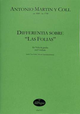 Martin y Coll, A: Differentia sobre 'Las Folias'