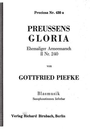 Piefke, G: Preußens Gloria, Armeemarsch II Nr. 240