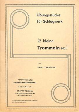 Trebsche, K: Übungsstücke für Schlagwerk