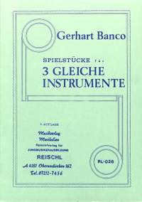 Banco, G: Spielstücke 3 gleiche Instrumente