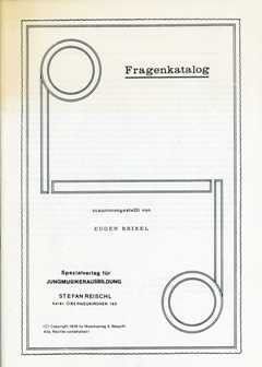 Brixel, E: Fragenkatalog JMLA