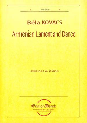 Kovács, B: Armenian lament and dance