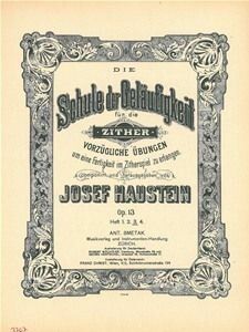 Haustein, J: Die Schule der Geläufigkeit 3 op. 13 Vol. 3