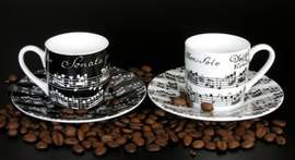 Vivaldi, A: Espresso Tasse + Untertasse