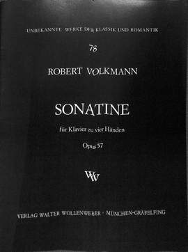 Volkmann, R: Sonatine op 57