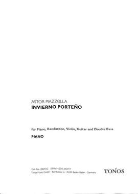 Piazzolla, A: Invierno porteno