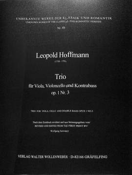 Hofmann, L: Trio op 1/3