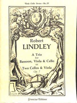 Lindley, R: Trio op 7