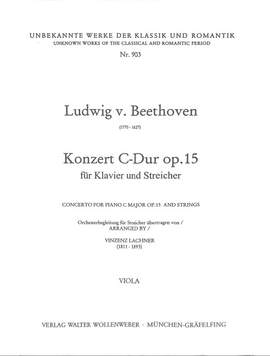 Beethoven, L v: Konzert 1 C-Dur op 15