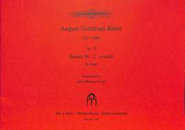 Ritter, A G: Sonate 2 e-moll op 19 op. 19