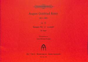 Ritter, A G: Sonate 2 e-moll op 19 op. 19