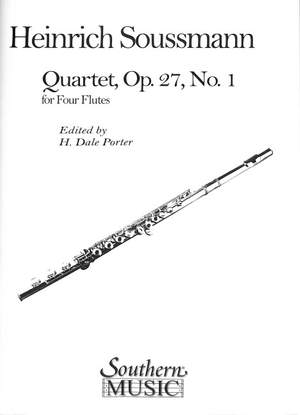 Soussmann, H: Quartett op 27/1