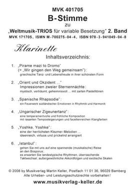 Keller, M: Weltmusik Trios für variable Besetzung 2