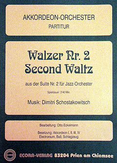 Shostakovich, D: Second Waltz (Walzer 2) aus Suite 2 für Jazz Orchester