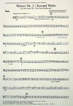 Shostakovich, D: Second Waltz (Walzer 2) aus Suite 2 für Jazz Orchester