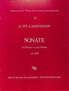 Hoffmann, E T A: Sonate cis-moll