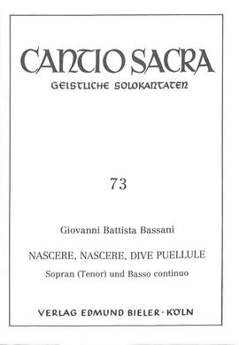 Bassani, G B: Nascere nascere dive puellule
