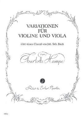 Hampe, C: Variationen über Bach Choral