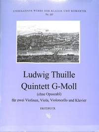 Thuille, L: Quintett g-moll