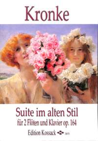 Kronke, E: Suite im alten Stil op 164