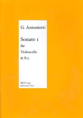 Antoniotti, G: Sonate 1