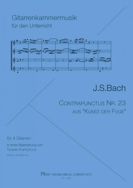 Bach, J S: Contrapunctus Nr. 23