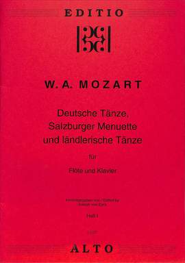 Mozart, W A: Deutsche Tänze 1 Salzburger Menuette +