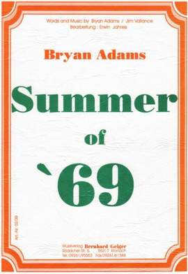 Adams, B: Summer of 69 B flat major