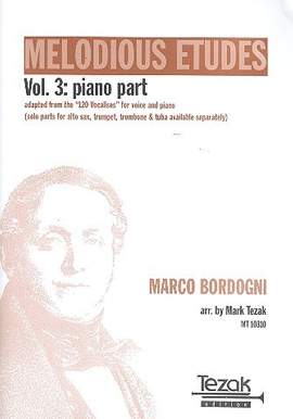 Bordogni, M: Melodious Etudes 3
