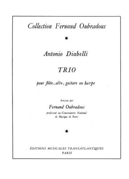 Diabelli, A: Trio