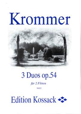 Krommer, F: 3 Duos op 54