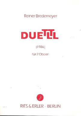 Bredemeyer, R: Duett 2 (1986) für 2 Oboen