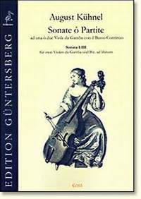 Kühnel, A: Sonate o partite - Sonaten 1-3