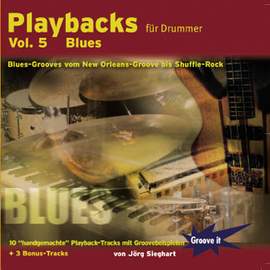 Sieghart, J: Playbacks für Drummer 5 - Blues