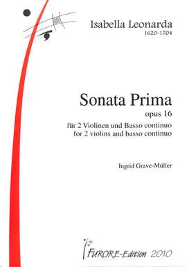 Leonarda, I: Sonate 1 op 16