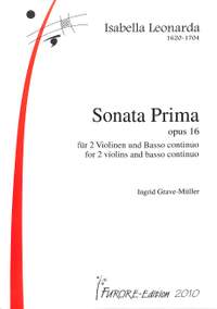 Leonarda, I: Sonate 1 op 16