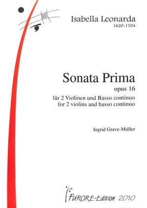 Leonarda, I: Sonate 1 op 16