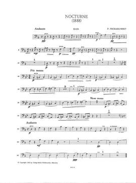Tchaikovsky, P I: Nocturne op 19/4