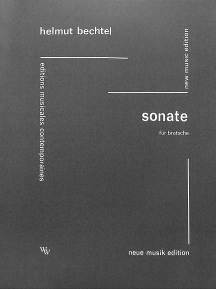 Bechtel, H: Sonate