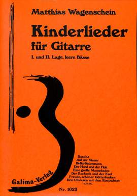 Wagenschein, M: Kinderlieder 2