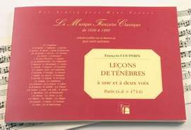 Couperin, F: Lecons de tenebres - Paris 1714