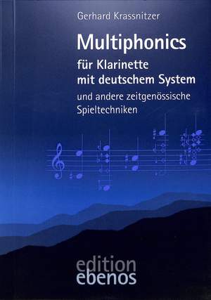Krassnitzer, G: Multiphonics für Klarinette mit deutschem System und andere