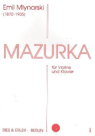 Mlynarski, E: Mazurka