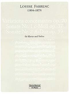 Farrenc, L: Variations concertantes op 20 +
