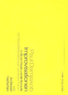 Damjakob, P: Improvisationen 1 Vol. 1