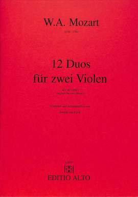 Mozart, W A: 12 Duos