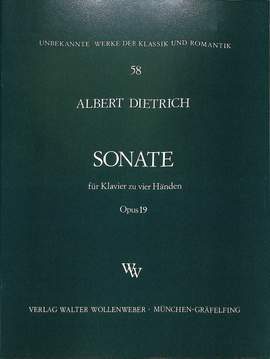 Dietrich, A: Sonate op 19